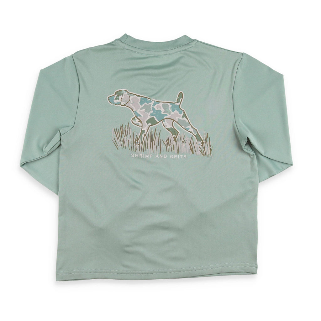 Shrimp and Grits - German Shorthair Performance Graphic Tee