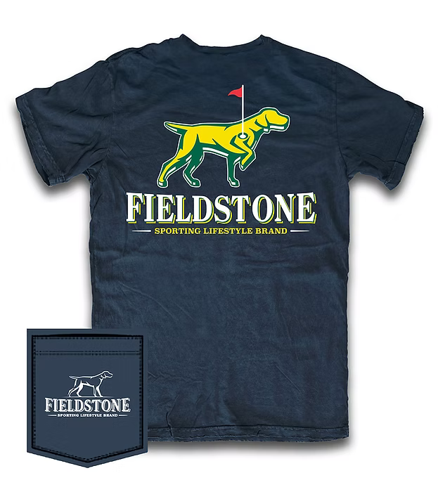 Fieldstone Mens Logo Pin Tshirt