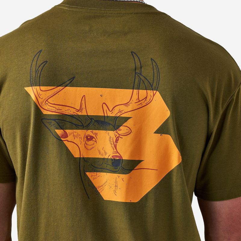 Burlebo Mens Deer Flying B