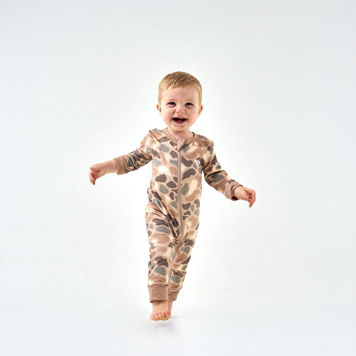 Burlebo Baby Zip Up Pintail Camo