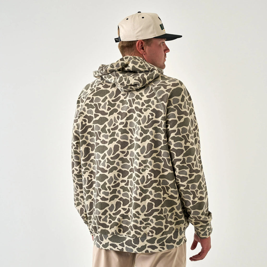 Burlebo Fleece Hoodie - Classic Deer Camo
