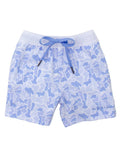 Properly Tied Boys Riviera Swim Trunk River Camo