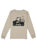 Properly Tied Boys Trail Tradition Long Sleeve Tee - Linen