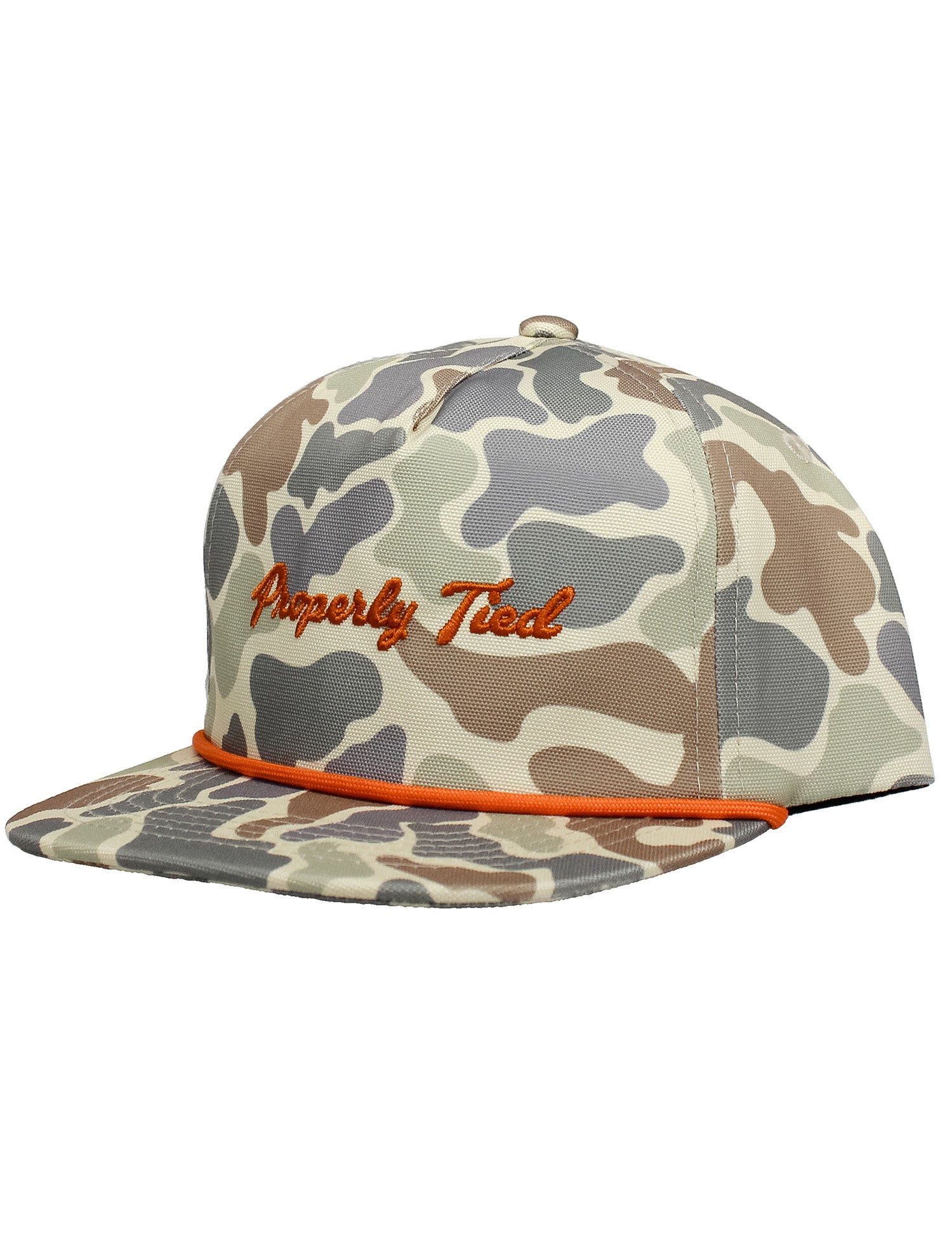 Properly Tied Boys Sportsman Rope Hat Field Camo