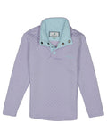 Properly Tied Girls Social Pullover Purple