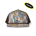 Burlebo Youth Cap Retro Camo Duck