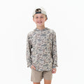 Burlebo Youth Performance Hoodie Classic Deer Camo