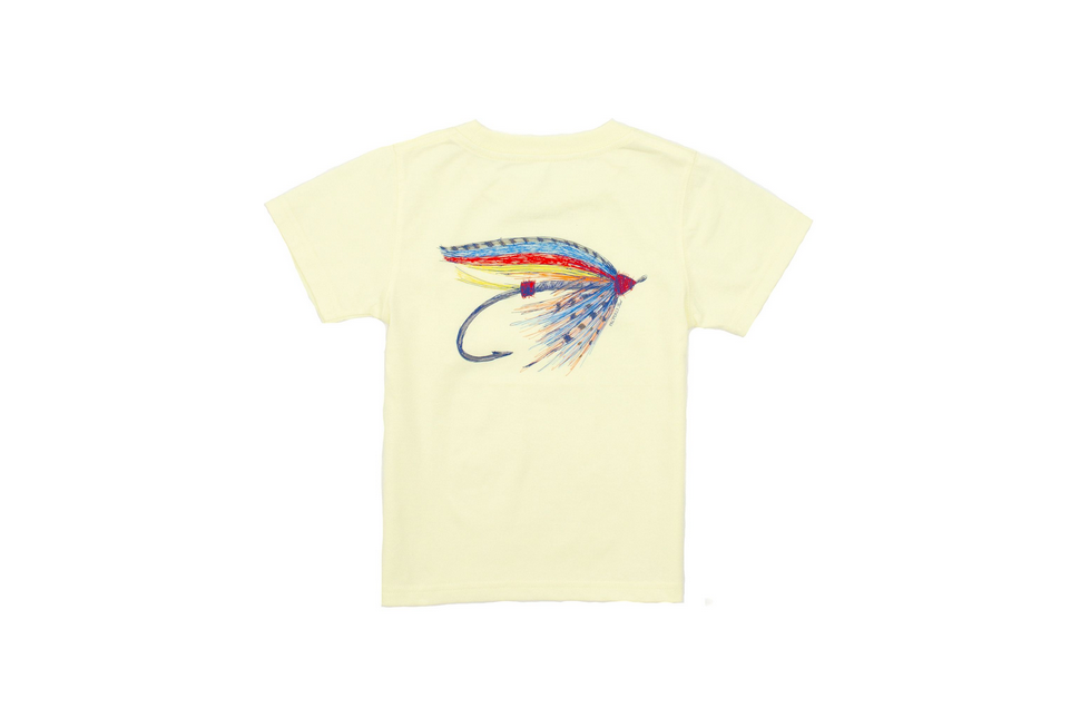 Properly Tied Boys Boys Let It Fly SS Light Yellow