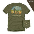 Over Under Boys SS Green Tee Legacy
