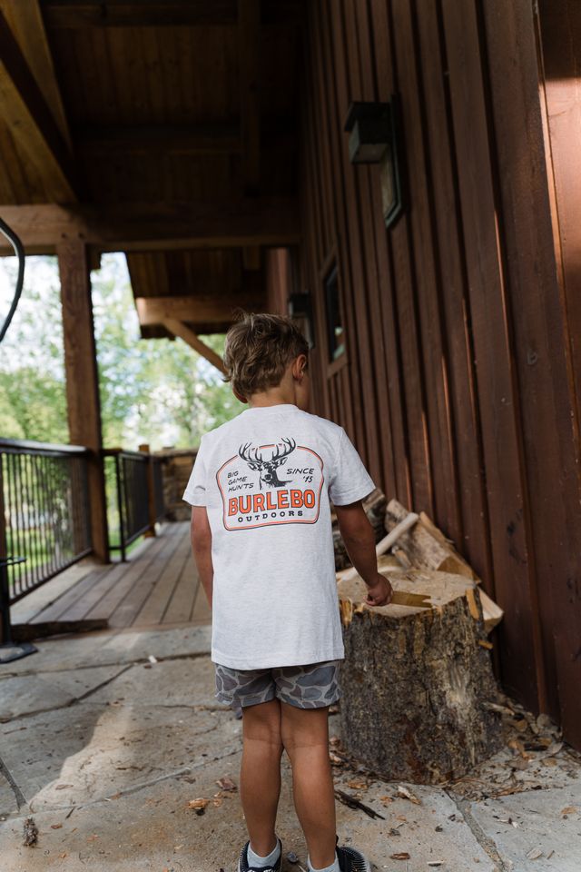 Burlebo Youth Short Sleeve Tee- Big Game Hunts