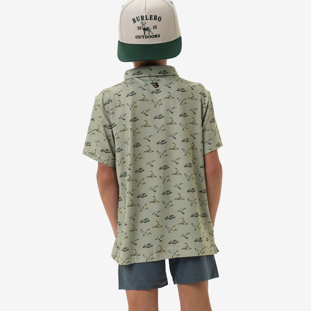 Burlebo Boys Youth Polo- Flying Duck