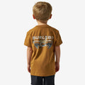 Burlebo Youth Short Sleeve Tee - Bow Hunter - Light Brown