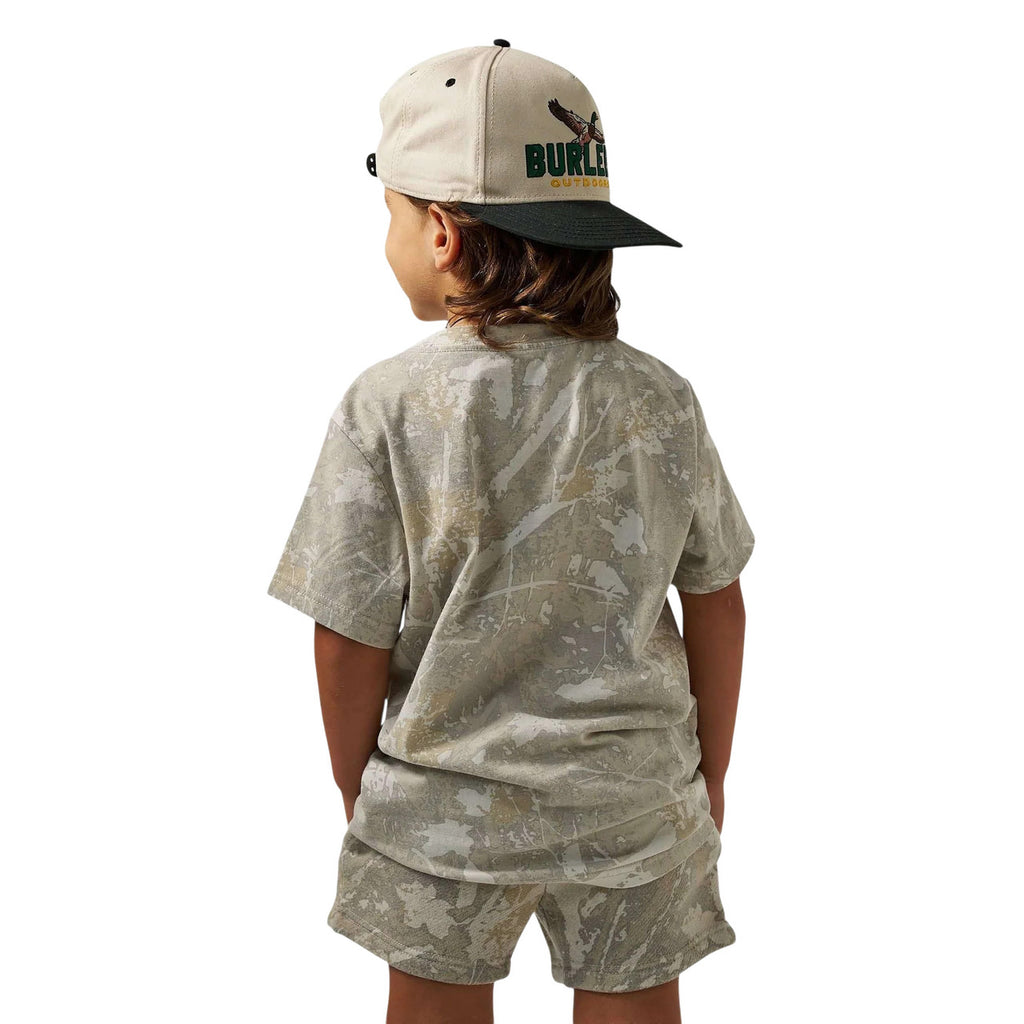 Burlebo Youth Vintage Washed Tee - Drifter Camo