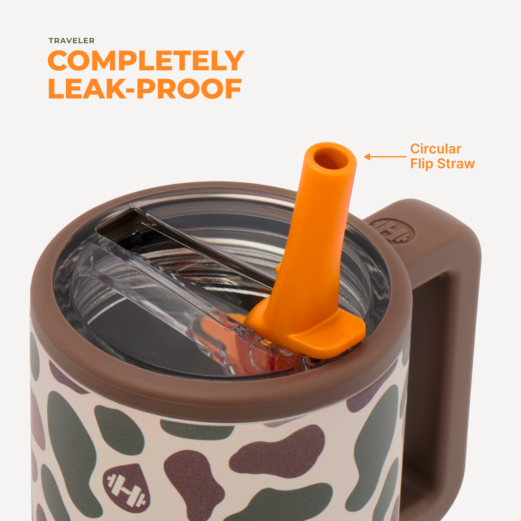 Hydrojug Duck Camo 20oz Traveler Tumbler