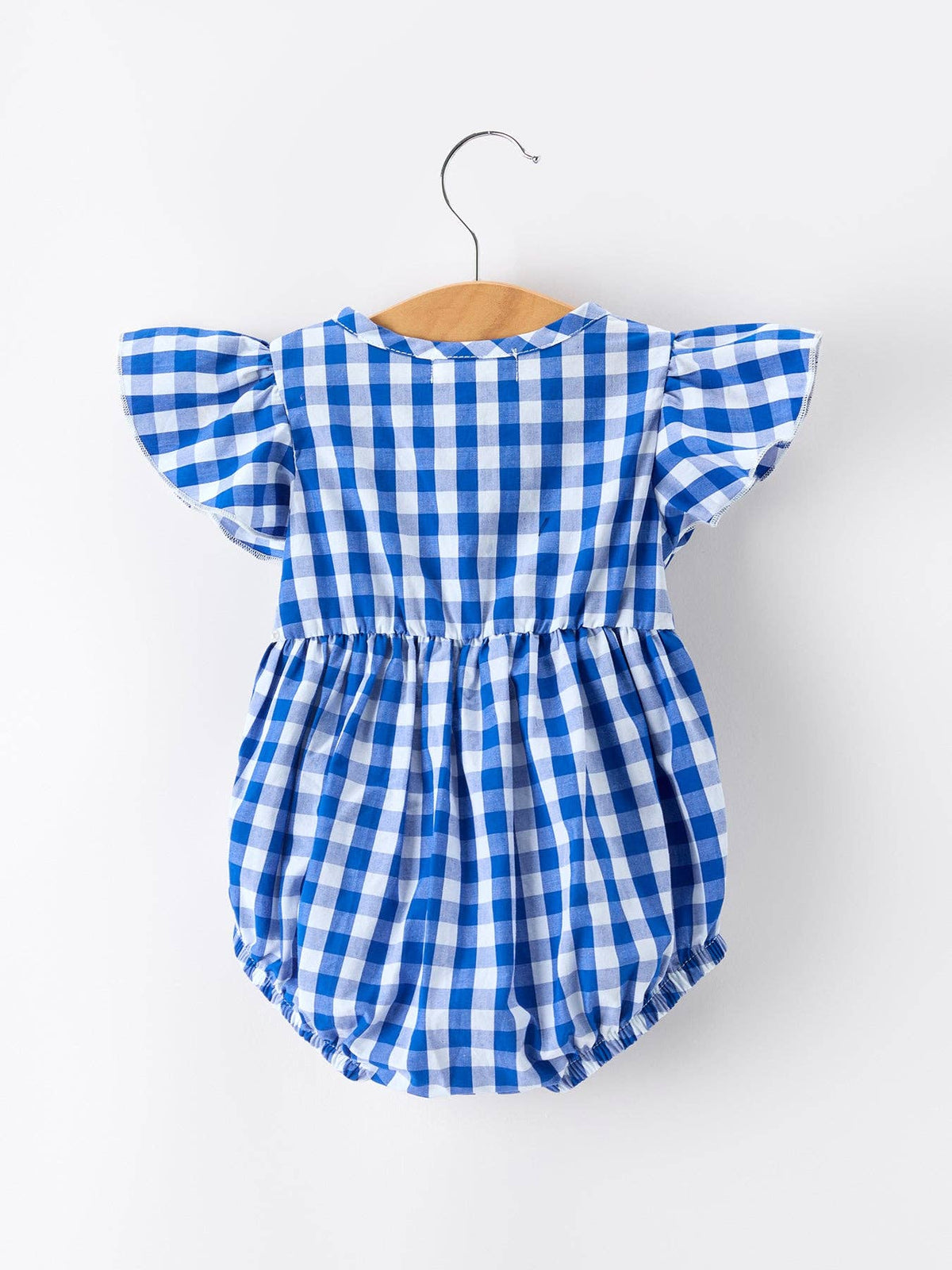 Plaid Bow Baby Bubble