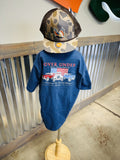 Over Under Boys SS Navy America Tee