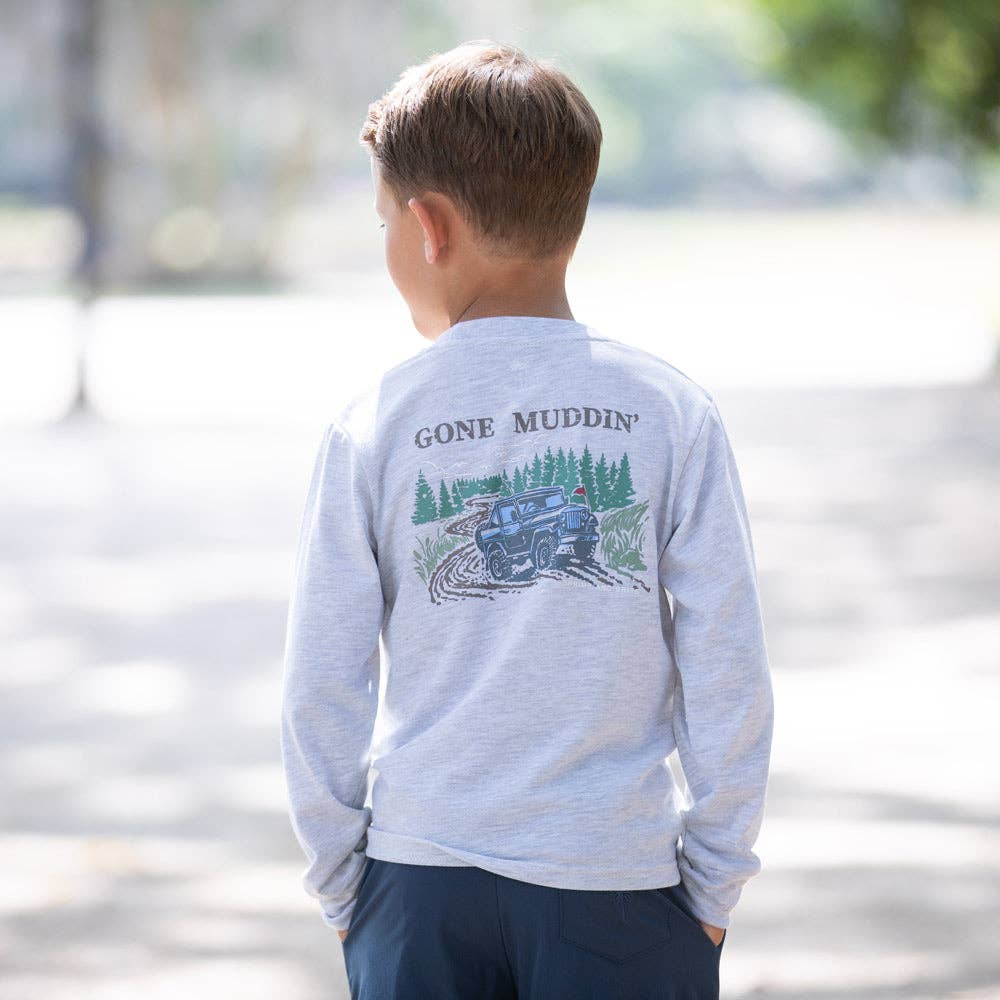 Shrimp and Grits - Gone Muddin Graphic Tee