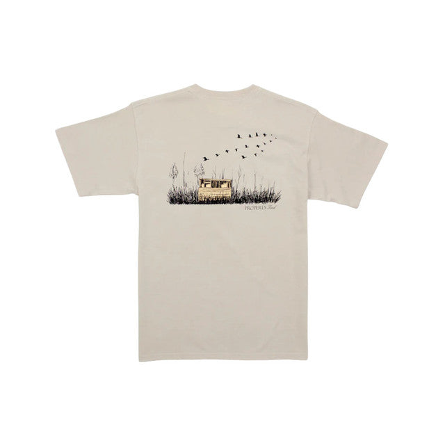 Properly Tied Mens Duck Blind SS Linen