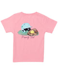 Properly Tied Girls SS Softball Light Pink