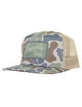Properly Tied Boys Sportsman Trucker Hat Vintage Camo
