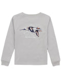Properly Tied Boys Pintails LS Ice Grey