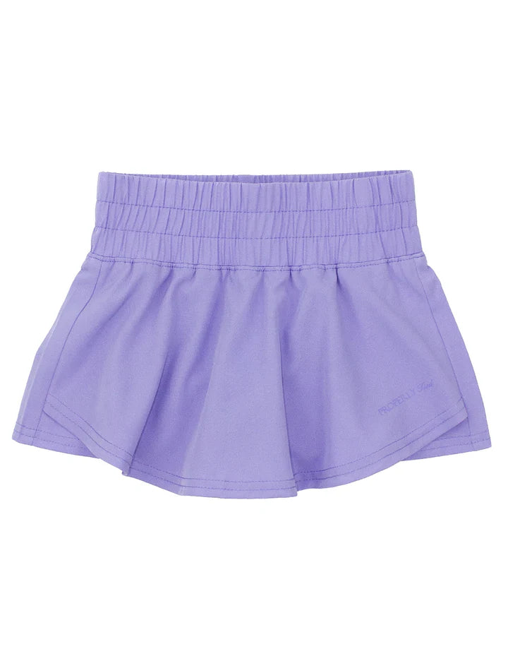Properly Tied Girls Court Skort Lavender