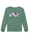 Properly Tied Boys Bands LS Fern Green