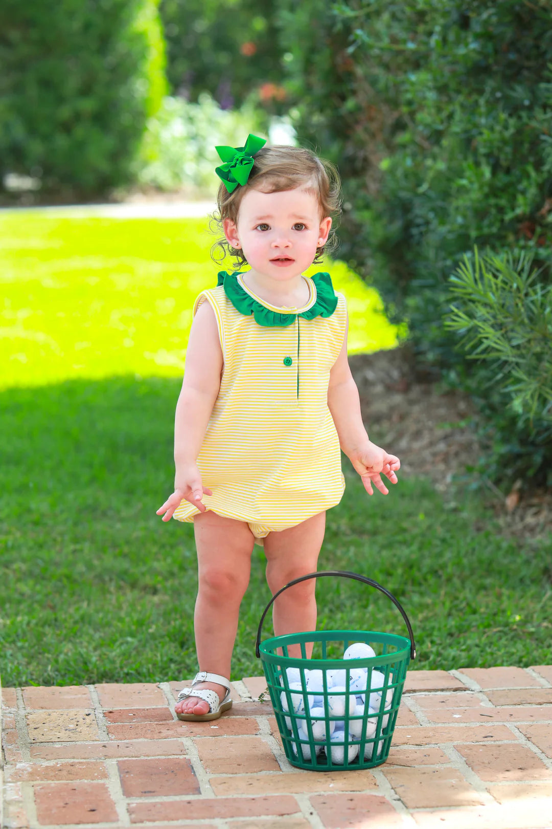Trotter Street Girls Nora Bubble Yellow/Green