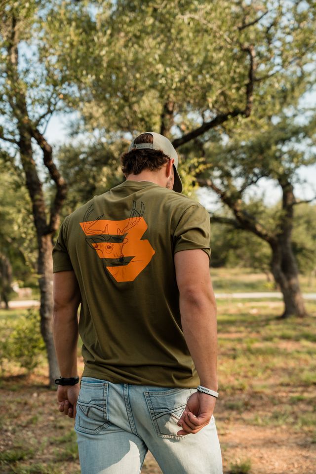 Burlebo Mens Deer Flying B