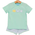 Trotter Street Boys Under the Sea Short Set