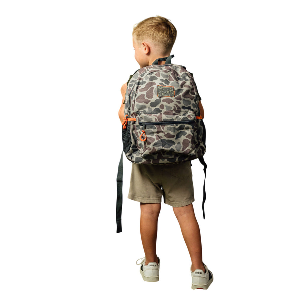 Burlebo Toddler Backpack Classic Deer Camo